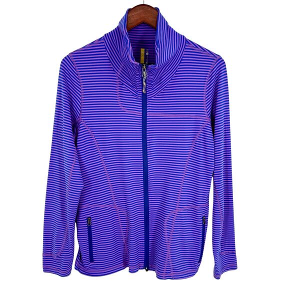 Lole Tops - Lole Sz XL Womens Purple Long Sleeve UPF50 Athletic Jacket Shirt Top Workout
